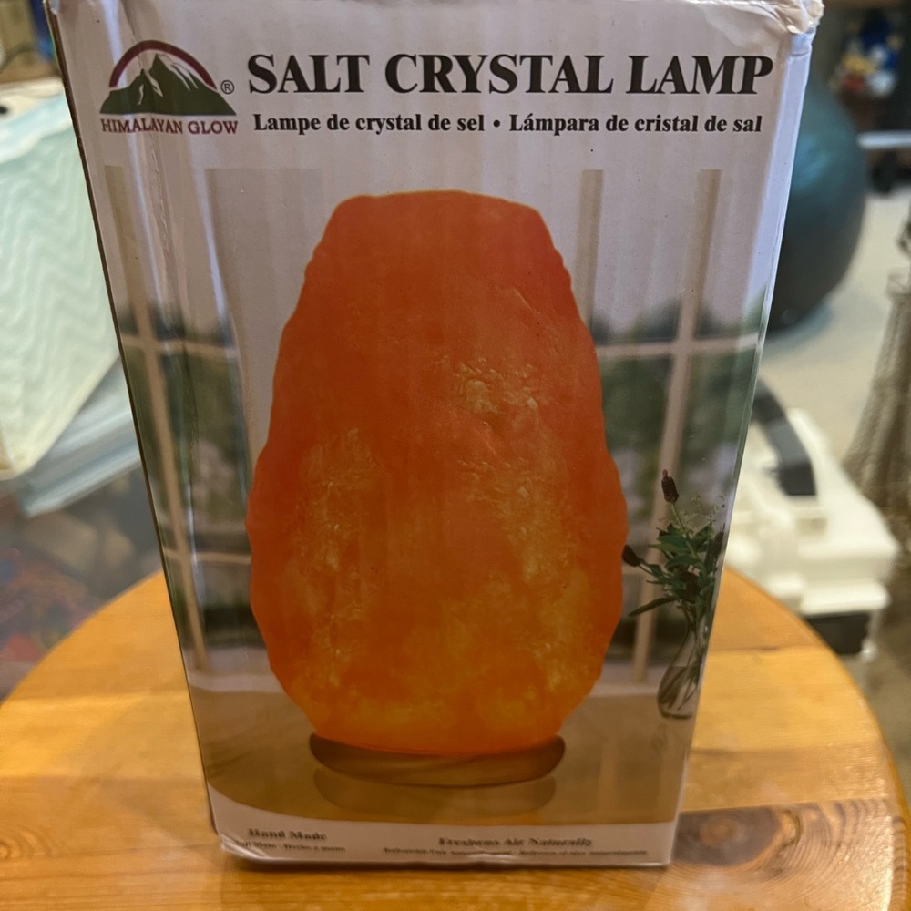 Himalayan Glow Salt Crystal Lamp